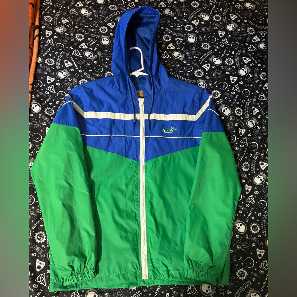 Hollister Royal Blue Windbreaker
